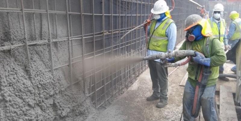 Püskürtme beton
